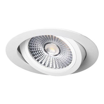 Χωνευτό Φωτιστικό LED LED/6W/230V 3000K διάμετρος 8,5 cm λευκό