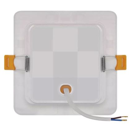 Χωνευτό Φωτιστικό LED LED/9W/230V 12x12 cm λευκό