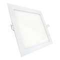 Χωνευτό Φωτιστικό LED QTEC LED/15W/230V 2700K 16,8x16,8 cm