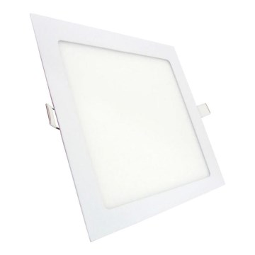 Χωνευτό Φωτιστικό LED QTEC LED/15W/230V 2700K 16,8x16,8 cm