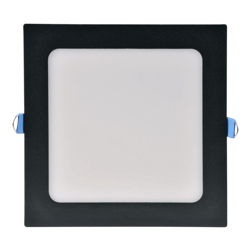 Χωνευτό Φωτιστικό LED RIGEL LED/10W/230V 4000K 16,8x16,8 cm μαύρο