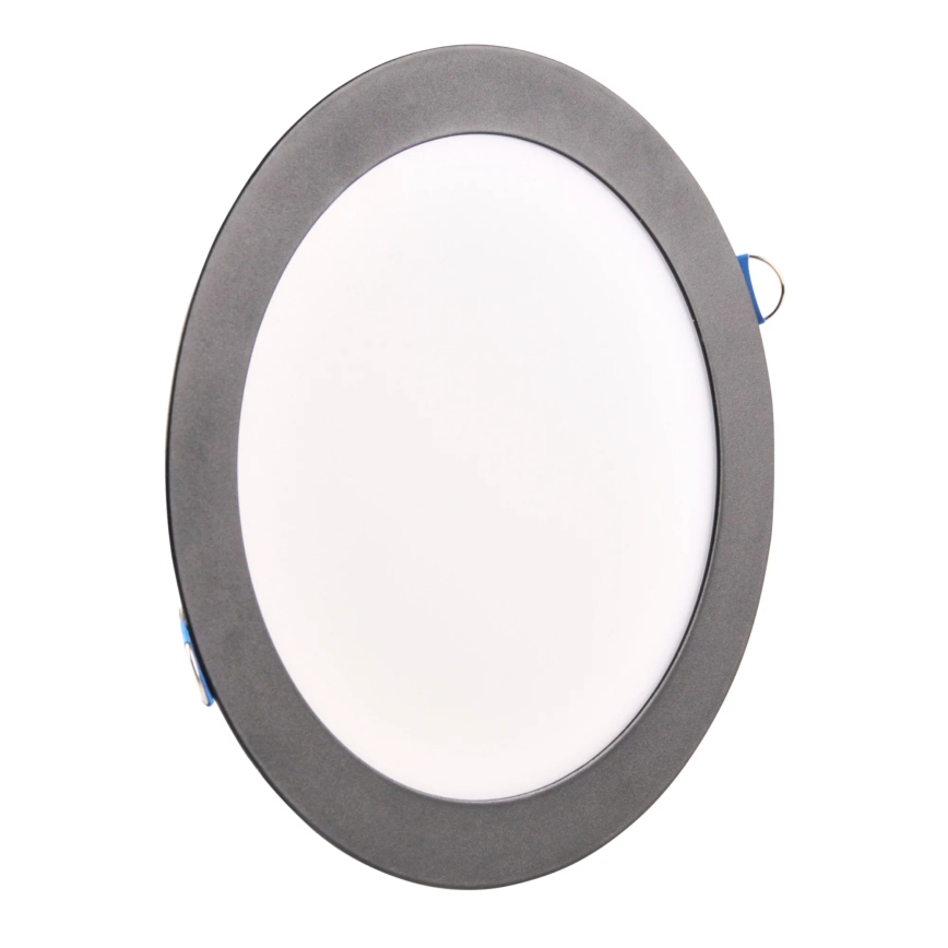 Χωνευτό Φωτιστικό LED RIGEL LED/14W/230V 4000K διάμετρος 22 cm μαύρο