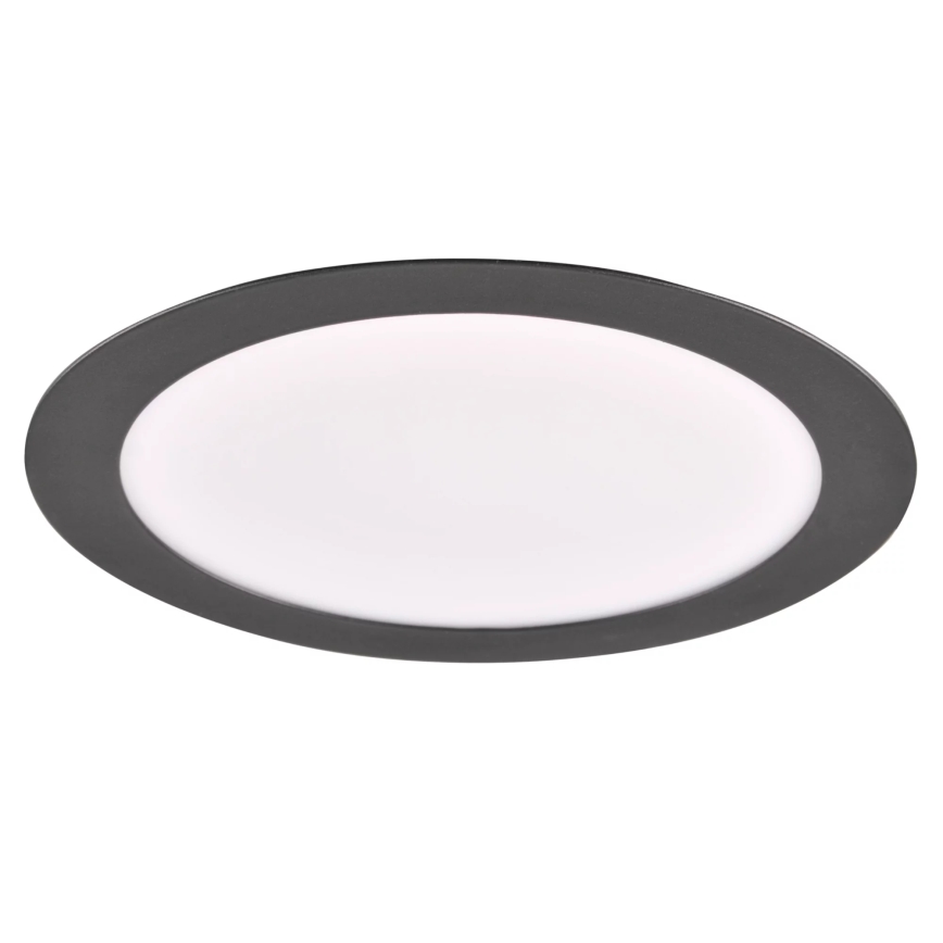 Χωνευτό Φωτιστικό LED RIGEL LED/14W/230V 4000K διάμετρος 22 cm μαύρο