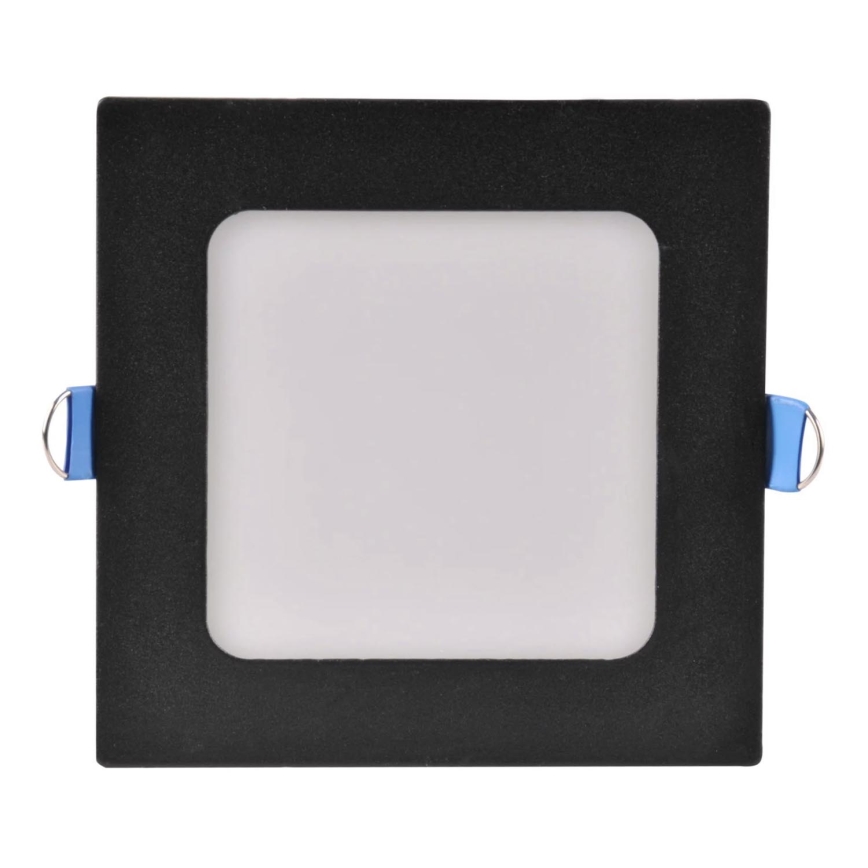 Χωνευτό Φωτιστικό LED RIGEL LED/4,8W/230V 4000K 11,8x11,8 cm μαύρο