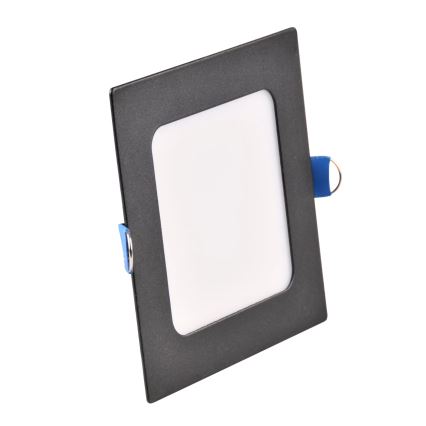 Χωνευτό Φωτιστικό LED RIGEL LED/4,8W/230V 4000K 11,8x11,8 cm μαύρο