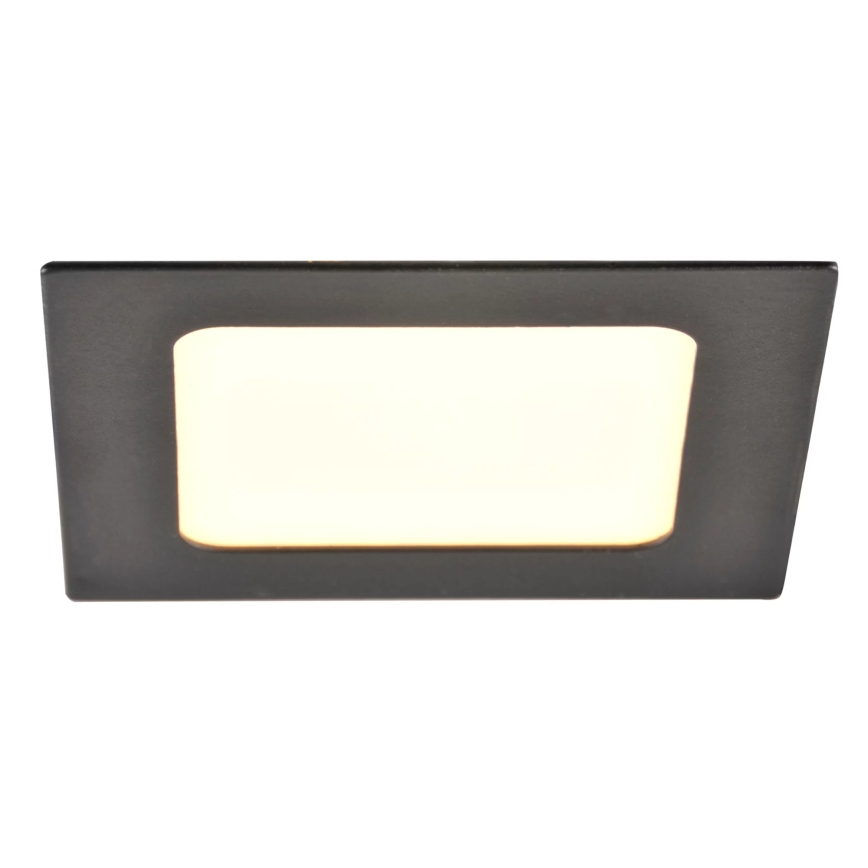 Χωνευτό Φωτιστικό LED RIGEL LED/4,8W/230V 4000K 11,8x11,8 cm μαύρο