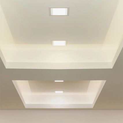 Χωνευτό Φωτιστικό LED SAMSUNG CHIP LED/24W/230V 6500K 29,5x29,5 cm λευκό