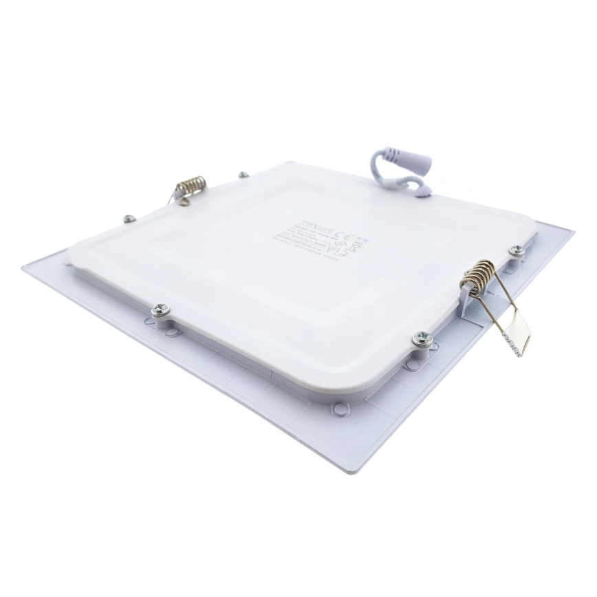 Χωνευτό Φωτιστικό LED SQUARE LED/15W/230V 4200K 18,8x18,8 cm λευκό