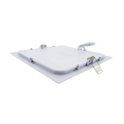 Χωνευτό Φωτιστικό LED SQUARE LED/15W/230V 6500K 18,8x18,8 cm λευκό