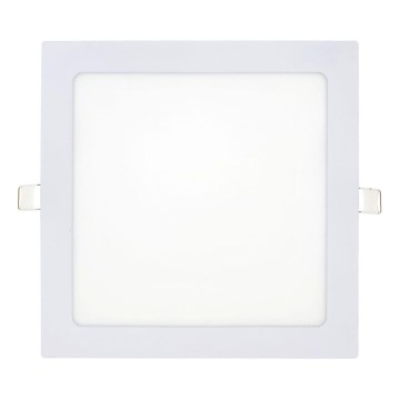 Χωνευτό Φωτιστικό LED SQUARE LED/18W/230V 6500K 22x22 cm λευκό