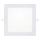 Χωνευτό Φωτιστικό LED SQUARE LED/18W/230V 6500K 22x22 cm λευκό