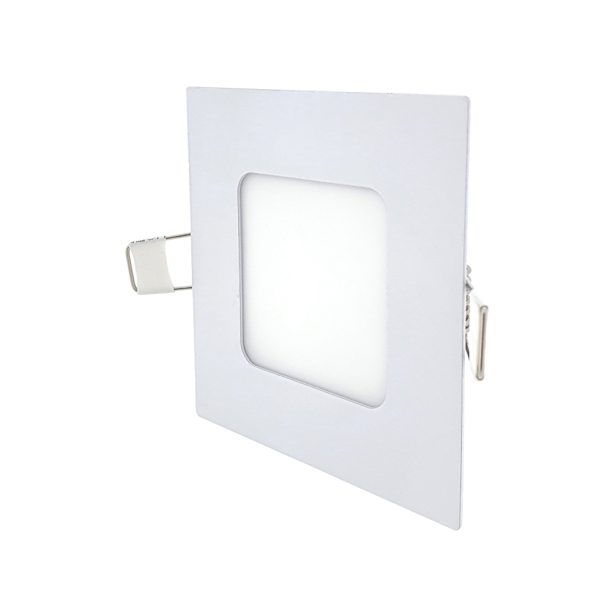 Χωνευτό Φωτιστικό LED SQUARE LED/3W/230V 4200K 8,3x8,3 cm λευκό