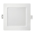 Χωνευτό Φωτιστικό LED SQUARE LED/6W/230V 4000K 12x12 cm λευκό