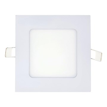 Χωνευτό Φωτιστικό LED SQUARE LED/6W/230V 4200K 11,8x11,8 cm λευκό
