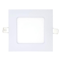 Χωνευτό Φωτιστικό LED SQUARE LED/6W/230V 6500K 11,8x11,8 cm λευκό