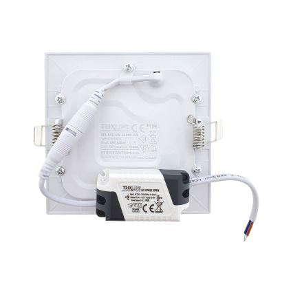 Χωνευτό Φωτιστικό LED SQUARE LED/6W/230V 6500K 11,8x11,8 cm λευκό