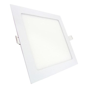 Χωνευτό Φωτιστικό LED SQUARE LED/9W/230V 4200K 14,6x14,6 cm λευκό
