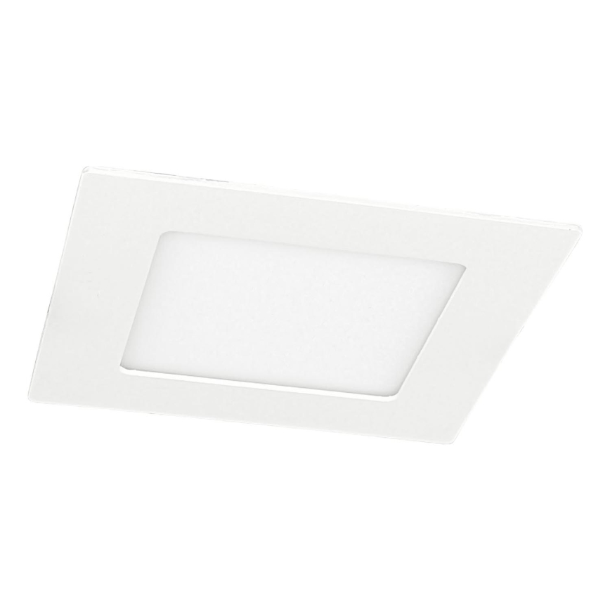 Χωνευτό Φωτιστικό LED VEGA LED/6W/230V 2900/3900/5800K 12,5x12,5 cm λευκό