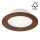 Χωνευτό Φωτιστικό LED WOODY SPOT LED/12,5W/230V 3000K κεράσι ø 16 cm