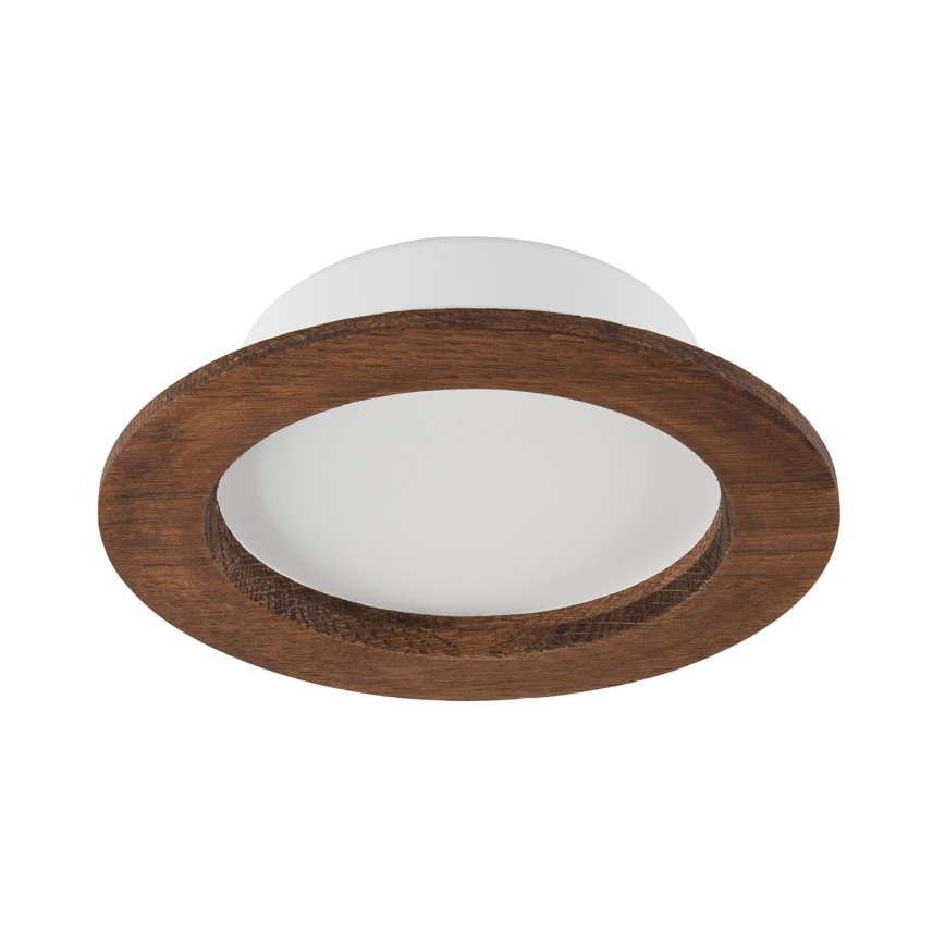 Χωνευτό Φωτιστικό LED WOODY SPOT LED/12,5W/230V 3000K κεράσι ø 16 cm
