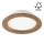 Χωνευτό Φωτιστικό LED WOODY SPOT LED/16,5W/230V 4000K καρυδιά ø 18,5 cm