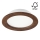 Χωνευτό Φωτιστικό LED WOODY SPOT LED/16,5W/230V 4000K κεράσι ø 18,5 cm