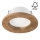 Χωνευτό Φωτιστικό LED WOODY SPOT LED/5,5W/230V 4000K καρυδιά ø 10 cm