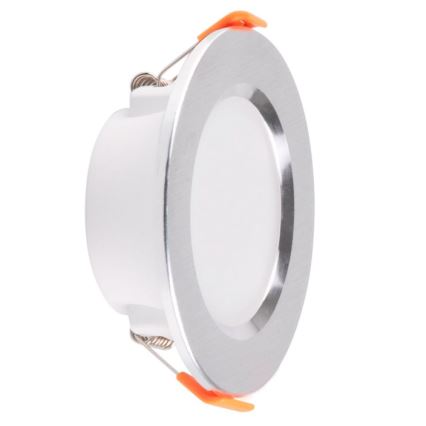 Χωνευτό Φωτιστικό LED ZOE LED/4,8W/230V ασήμι