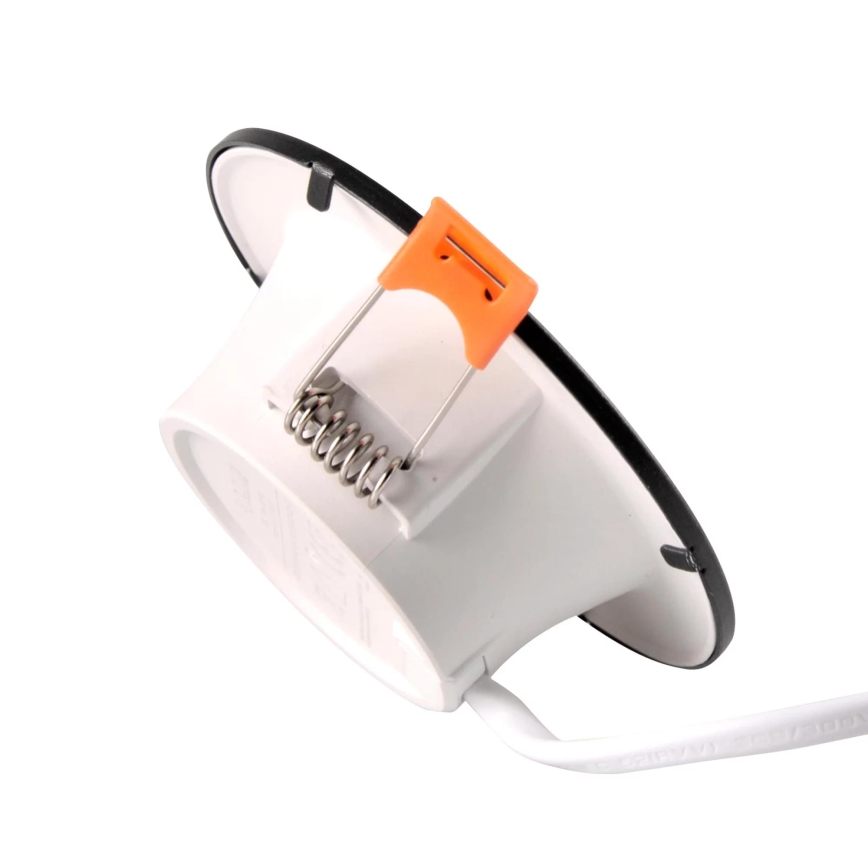 Χωνευτό Φωτιστικό LED ZOE LED/4,8W/230V μαύρο