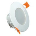 Χωνευτό Φωτιστικό μπάνιου LED BONO LED/7W/230V 3000K IP65 λευκό