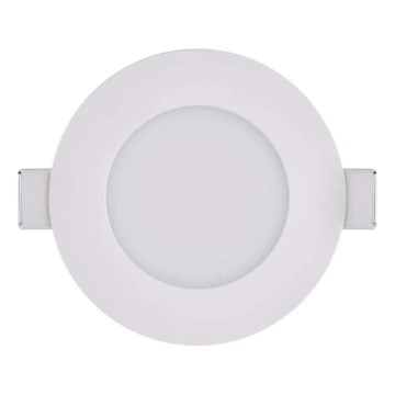 Χωνευτό Φωτιστικό μπάνιου LED LORI LED/4,5W/230V IP65 2700/4000K διάμετρος 8,5 cm λευκό