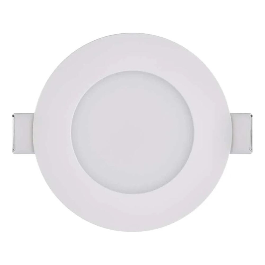 Χωνευτό Φωτιστικό μπάνιου LED LORI LED/4,5W/230V IP65 2700/4000K διάμετρος 8,5 cm λευκό