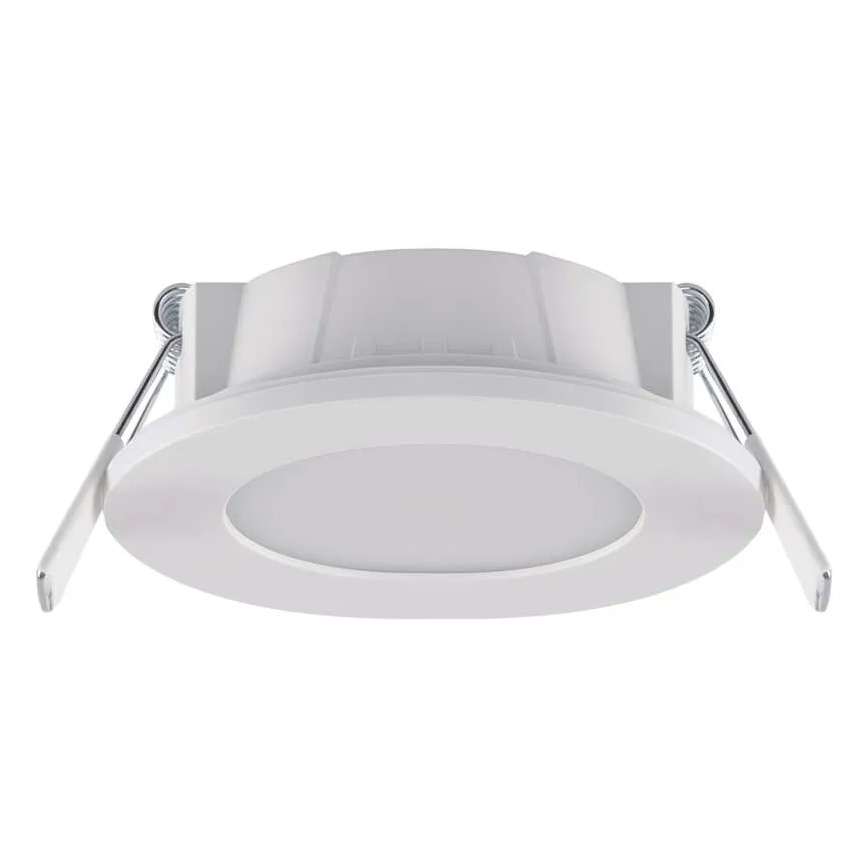 Χωνευτό Φωτιστικό μπάνιου LED LORI LED/4,5W/230V IP65 2700/4000K διάμετρος 8,5 cm λευκό