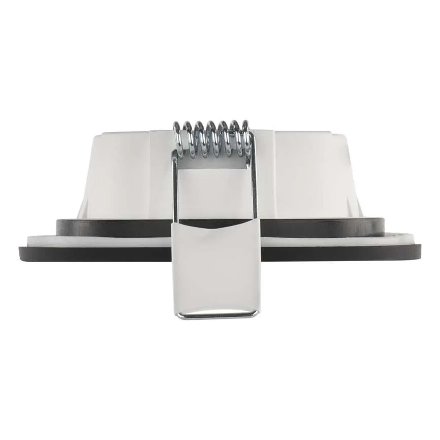 Χωνευτό Φωτιστικό μπάνιου LED LORI LED/4,5W/230V IP65 2700/4000K διάμετρος 8,5 cm μαύρο