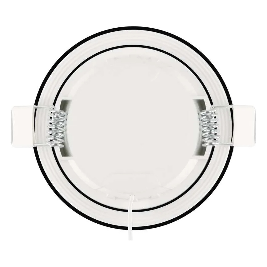 Χωνευτό Φωτιστικό μπάνιου LED LORI LED/4,5W/230V IP65 2700/4000K διάμετρος 8,5 cm μαύρο