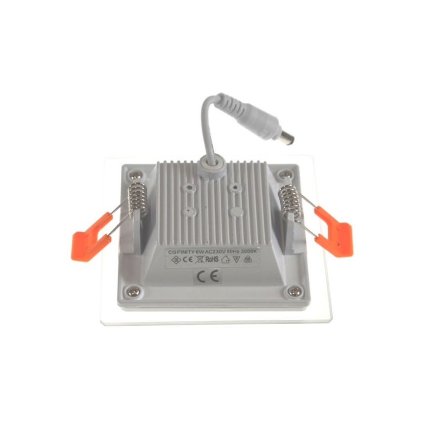 Χωνευτό φωτιστικό οροφής LED FINITY LED/6W/230V 3000K