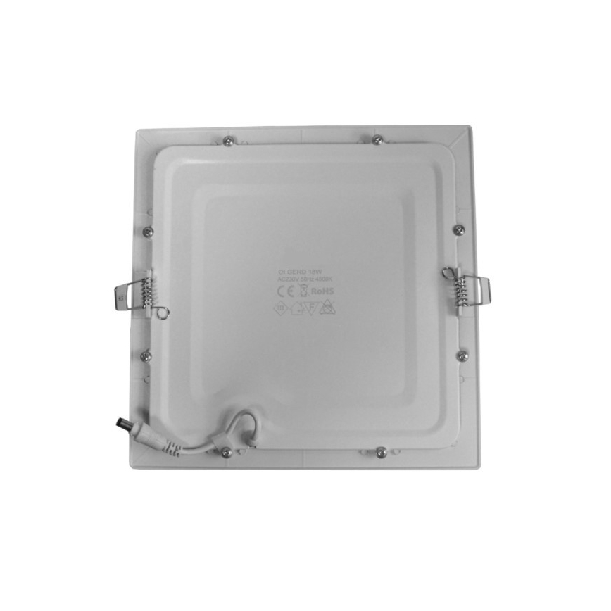 Χωνευτό φωτιστικό οροφής  LED GERE LED/18W/230V 6000K λευκό