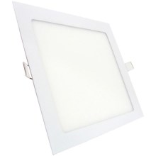 Χωνευτό φωτιστικό οροφής LED QTEC LED/12W/230V 2700K 16,8x16,8 cm