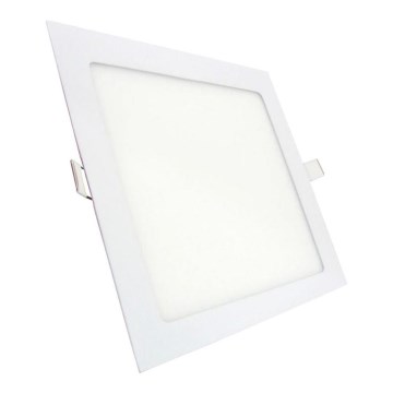 Χωνευτό φωτιστικό οροφής LED QTEC LED/15W/230V 2700K 19x19 cm