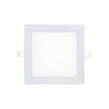 Χωνευτό φωτιστικό οροφής LED QTEC LED/9W/230V 6500K 14,6x14,6 cm
