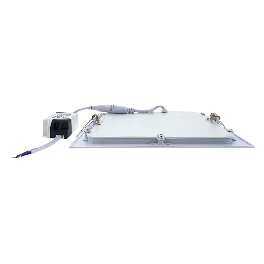 Χωνευτό φωτιστικό οροφής LED QTEC LED/9W/230V 6500K 14,6x14,6 cm