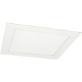Χωνευτό φωτιστικό οροφής μπάνιου LED VEGA LED/24W/230V 2800K 29,8 cm IP44 λευκό