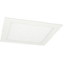 Χωνευτό φωτιστικό οροφής μπάνιου LED VEGA LED/24W/230V 2800K 29,8 cm IP44 λευκό