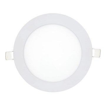 Χωνευτό φωτιστικό οροφήςLED QTEC LED/12W/230V 6500K διάμετρος 16,7 cm