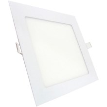 Χωνευτό φωτιστικό οροφήςς LED QTEC LED/3W/230V 6500K 8,3x8,3 cm