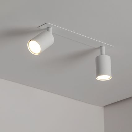 Χωνευτό φωτιστικό σποτ NEX 2xGU10/10W/230V λευκό