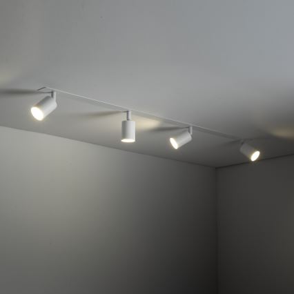 Χωνευτό φωτιστικό σποτ NEX 4xGU10/10W/230V λευκό