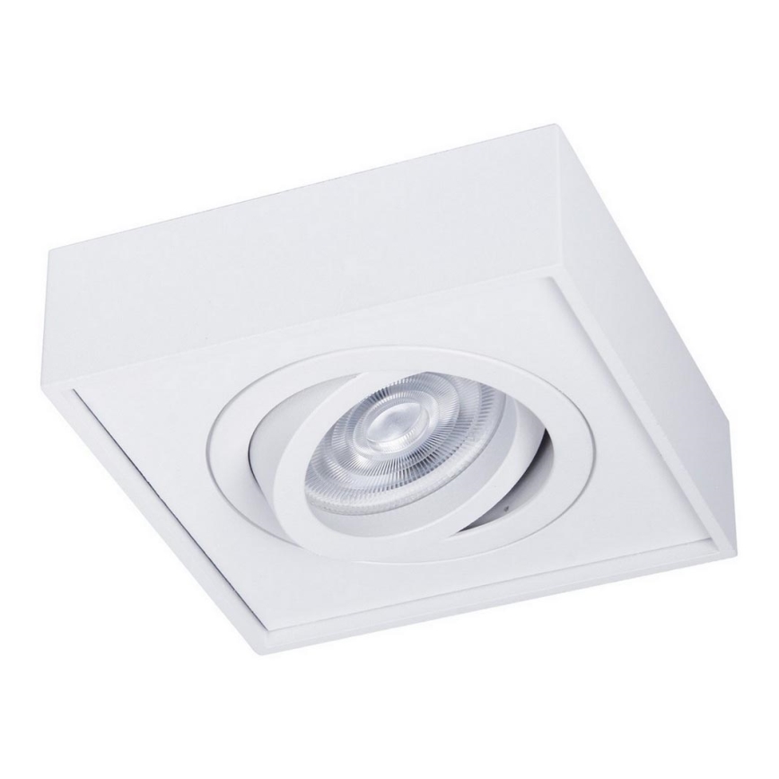 Χωνευτό φωτιστικό σποτ NUSA 1xGU5,3/MR16/50W/12V γωνιακό λευκό