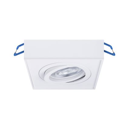 Χωνευτό φωτιστικό σποτ NUSA 1xGU5,3/MR16/50W/12V γωνιακό λευκό