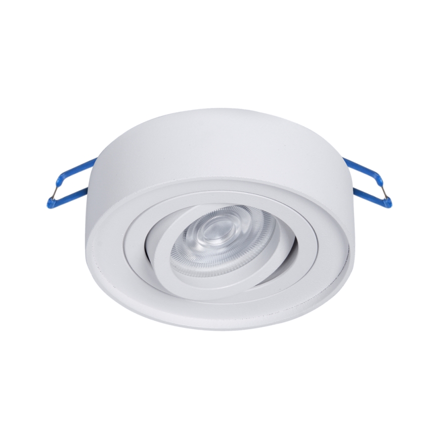 Χωνευτό φωτιστικό σποτ NUSA 1xGU5,3/MR16/50W/12V στρογγυλό λευκό